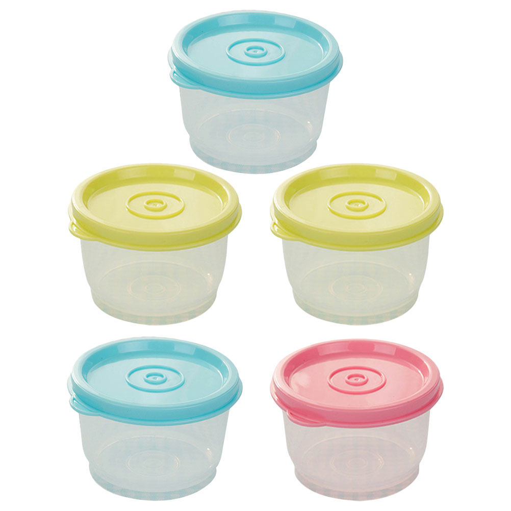 Food Snacks For Toddlers - 5 Peças de Recipientes Herméticos de