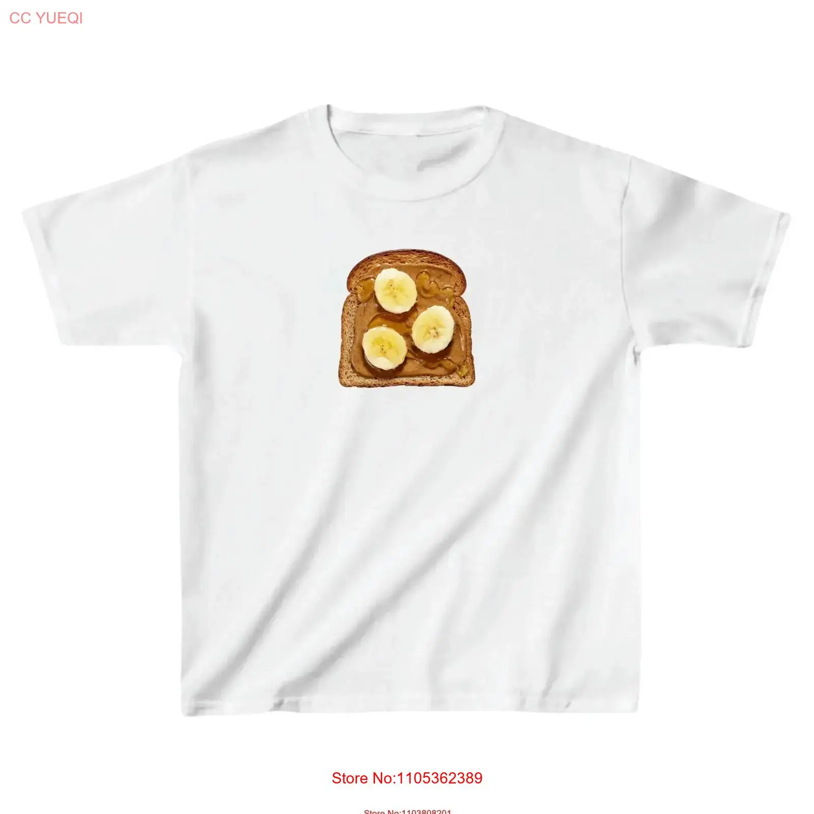 Peanut Butter Snack - Camiseta Infantil Cropped com Estampa de
