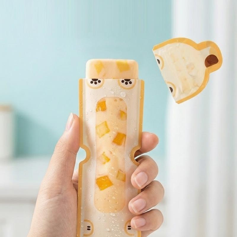 Food Snacks For Toddlers - 20 Sacos de Picolé DIY com