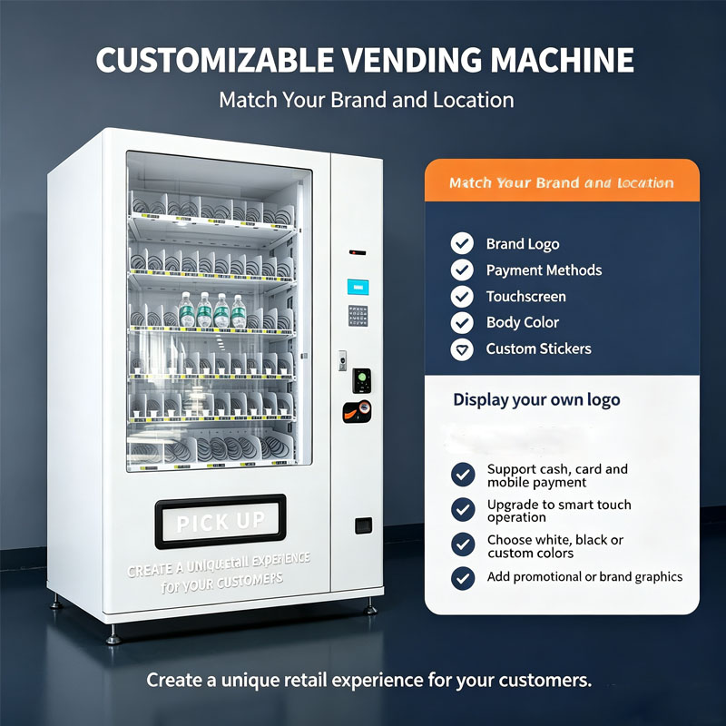 Máquina de Venda Automática de - Food Snacks Vending Machine avaliação e preço