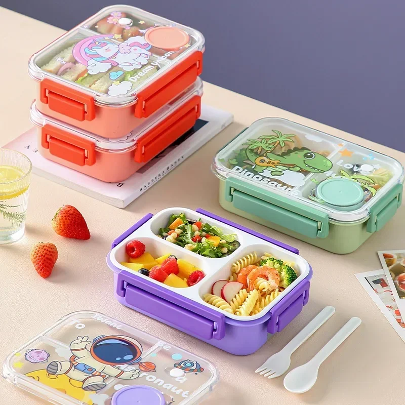 Lancheira bento de desenho ani - Food Snacks For Toddlers avaliação e preço