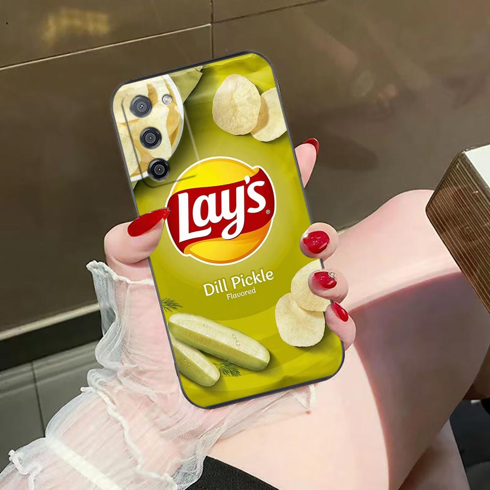 Capa de Telefone para OPPO A5X - Logo Food Snack avaliação e preço