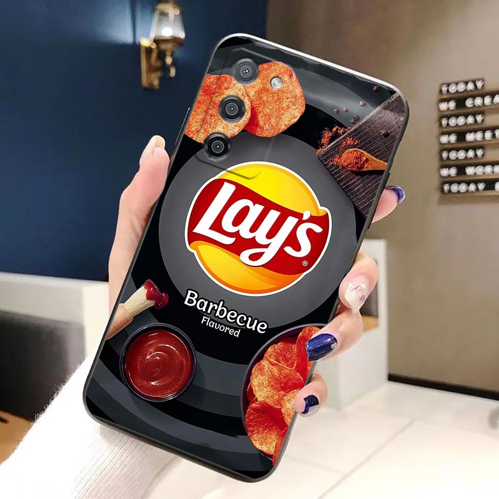 Capa de Telefone para OPPO A5X - Logo Food Snack avaliação e preço
