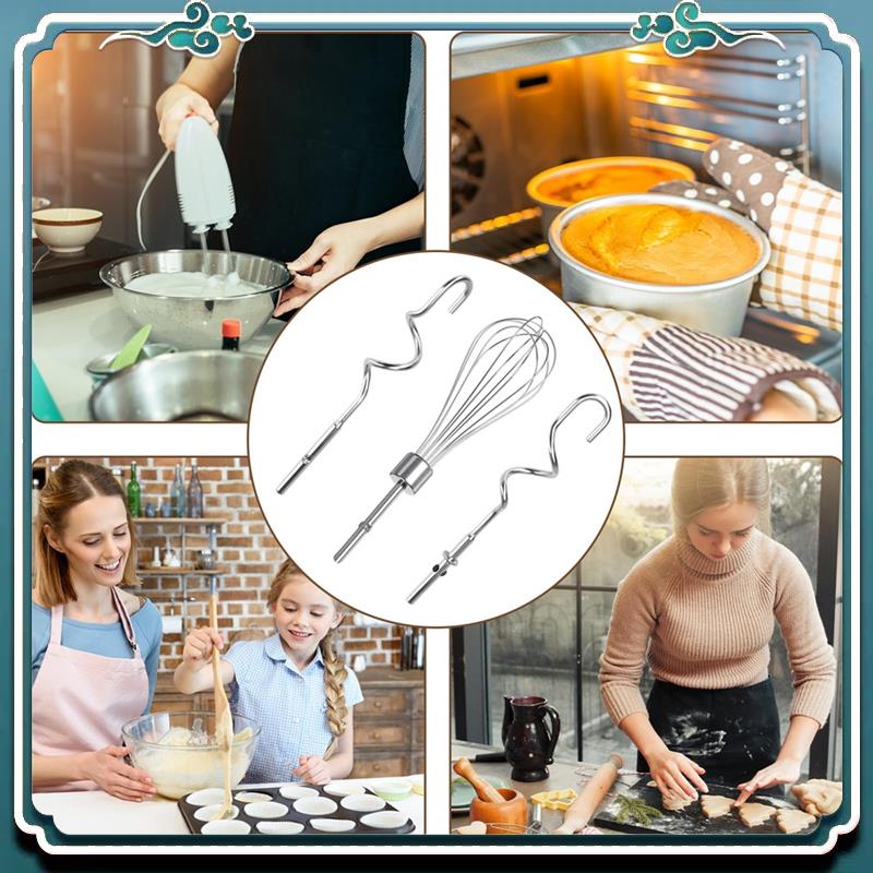 3 peças para acessório de bate - Kitchenaid Mixer Hand Mixer avaliação e preço