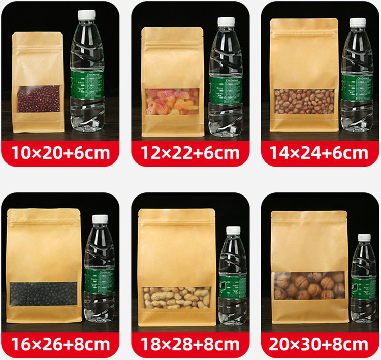 50 Unidades de Sacos Ziplock d - Logo Food Snack avaliação e preço