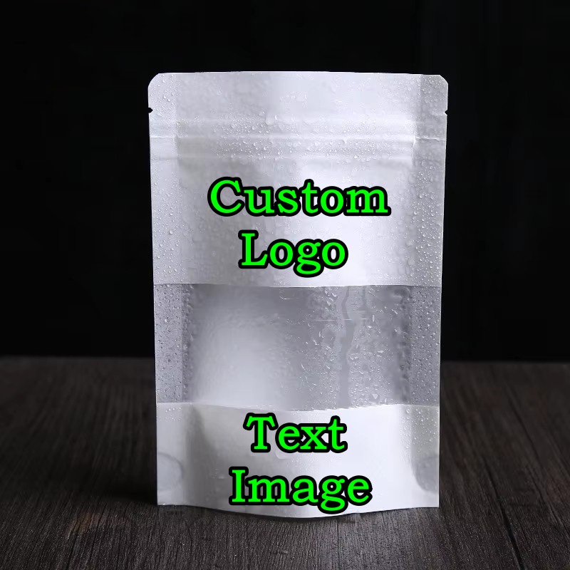 100 Unidades de Sacos Ziplock  - Logo Food Snack avaliação e preço