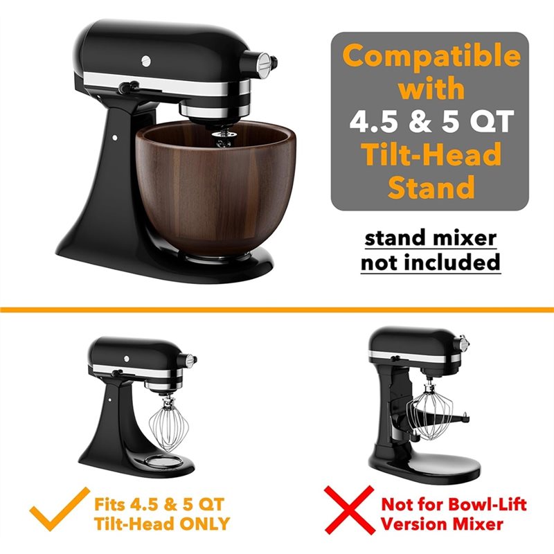 Suporte de Madeira de Acácia p - Kitchenaid Mixer Hand Mixer avaliação e preço