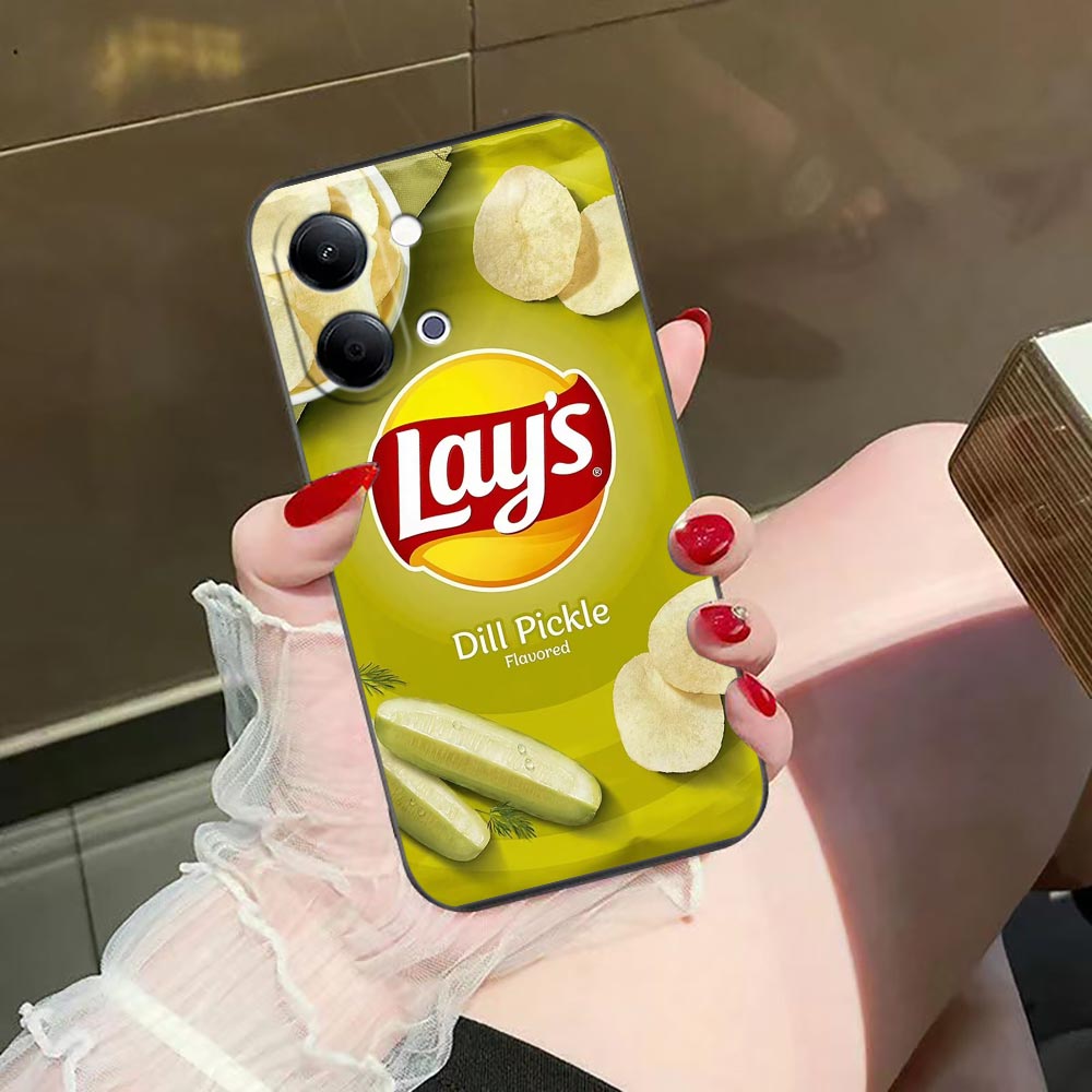 Capa de Telefone para VIVO Y40 - Logo Food Snack avaliação e preço