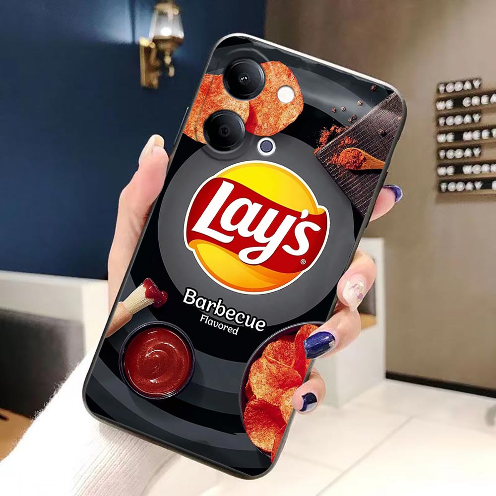Capa de Telefone para VIVO Y40 - Logo Food Snack avaliação e preço