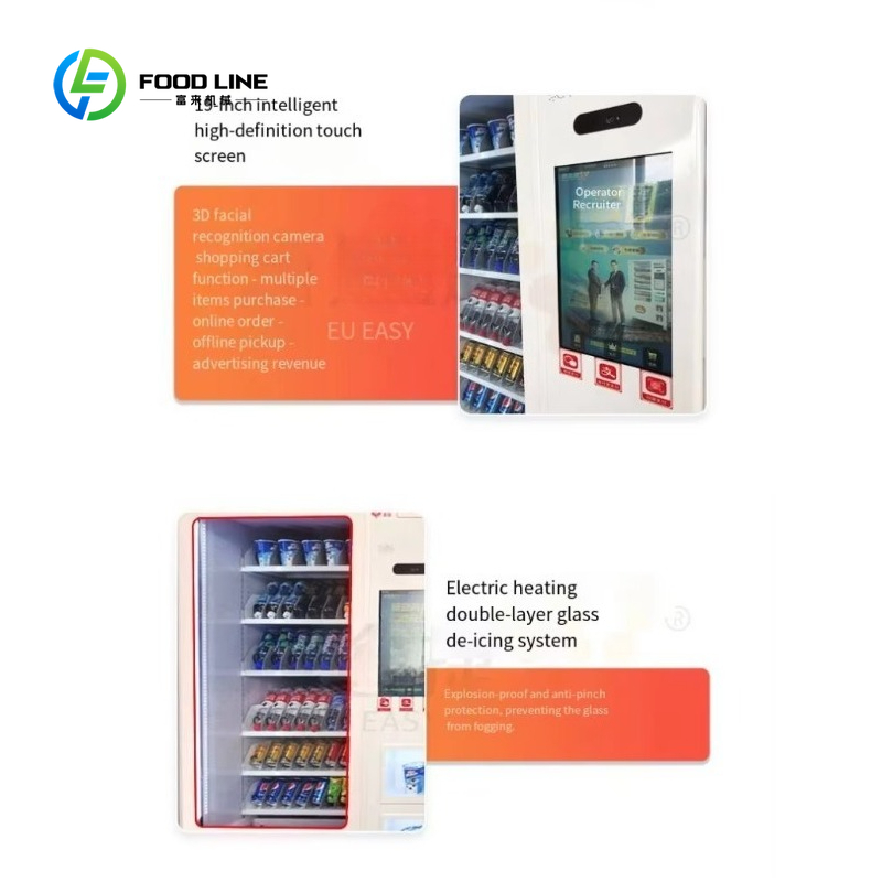 Máquinas de venda automática d - Food Snacks Vending Machine avaliação e preço